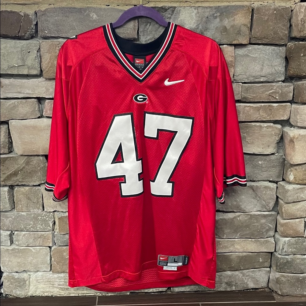NIKE GEORGIA BULLDOGS David Pollack #47 Large